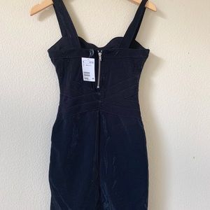 H&M Black Bandage Mini Dress